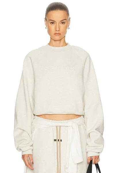 Essentials 90's Raglan Sweatshirt In Neutral