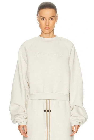 Essentials 90's Raglan Sweatshirt In Neutral