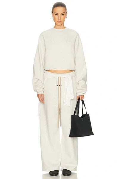 Essentials 90's Raglan Sweatshirt In Neutral