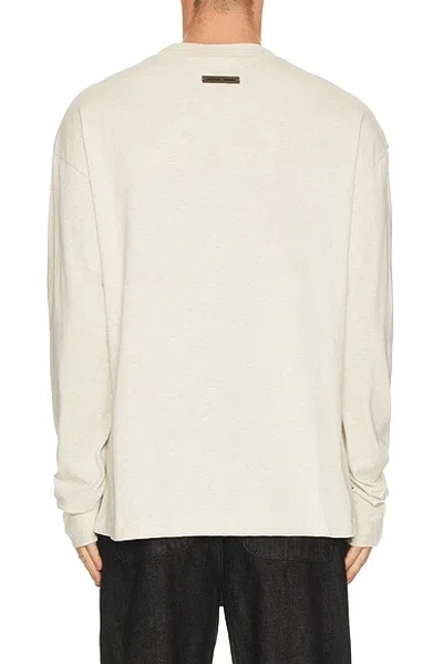 Essentials Classic Long Sleeve Tee In White