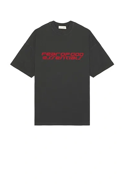 Essentials 90's Short Sleeve Tee In Black