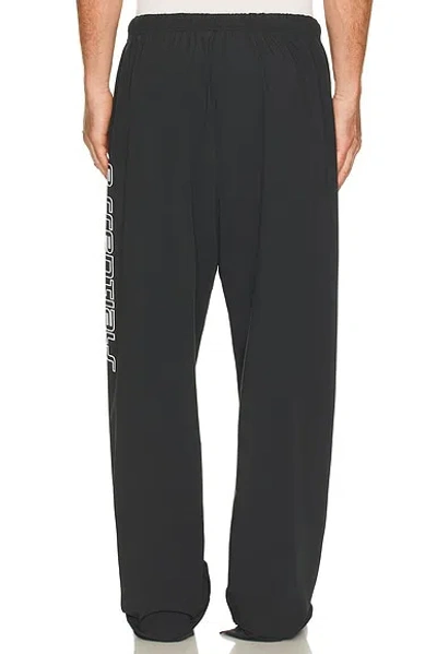 Essentials Relaxed Track Pant In Black