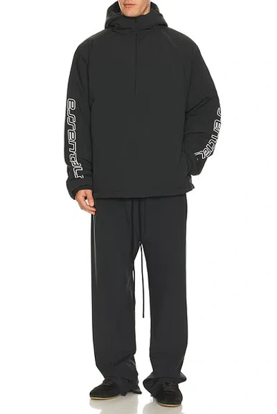 Essentials Relaxed Track Pant In Black