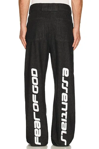 Essentials Work Pant In Black