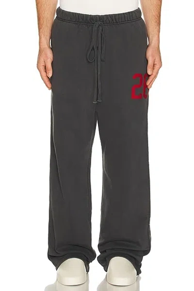 Essentials Drawstring Track Pants In Black