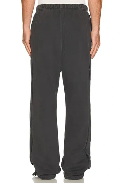 Essentials Drawstring Track Pants In Black