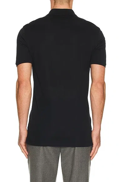 Givenchy Front Pocket Polo In Blue