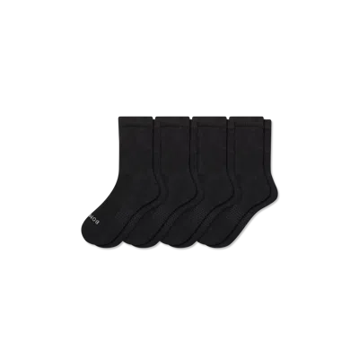 Bombas Modern Rib Half Calf Sock 4-pack In Black