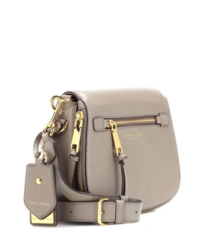 Shop Marc Jacobs Recruit Small Nomad Shoulder Bag In Grey