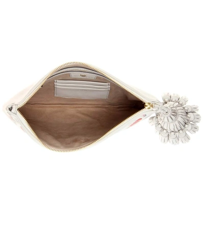 Shop Anya Hindmarch Georgiana All Over Sticker Leather Clutch