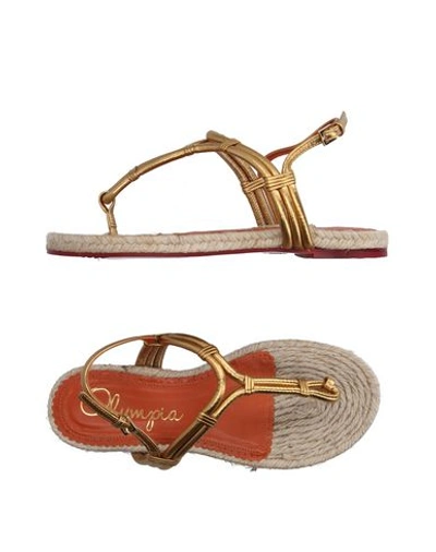 Shop Charlotte Olympia Espadrilles In Bronze