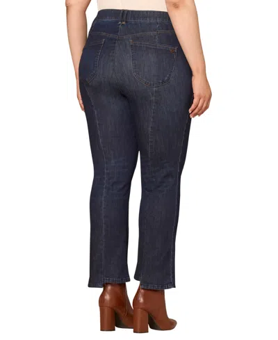 Democracy Plus Size Sky Rise Boot Jeans In Blue