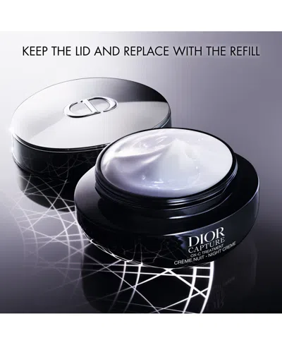 Dior Capture Night Creme Refill 1.7 Oz. In Transparent