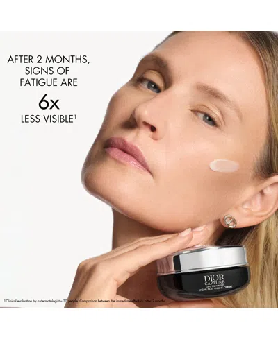 Dior Capture Night Creme Refill 1.7 Oz. In Transparent