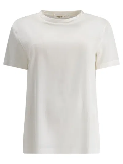 Fit F.it Silk T-shirt In White