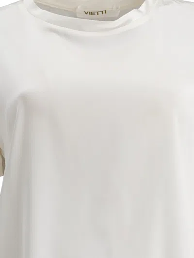Fit F.it Silk T-shirt In White