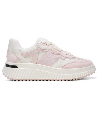 Dkny Lachele Platform Sneaker In White