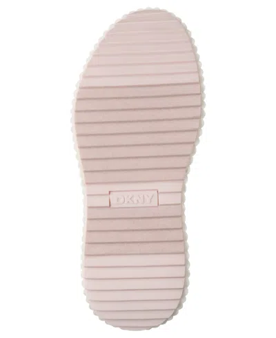 Dkny Lachele Platform Sneaker In White