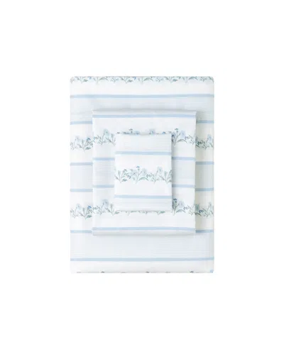 Fairfield Square Collection Microfiber Extra Deep 4-pc. Sheet Set, Twin In Blue