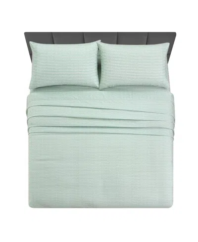 Fairfield Square Collection Microfiber Extra Deep 4-pc. Sheet Set, Twin In Blue