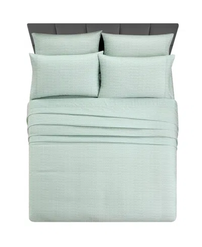Fairfield Square Collection Microfiber Extra Deep 6-pc. Sheet Set, Queen In Blue