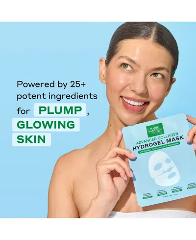 Mario Badescu Advanced Collagen Hydrogel Mask With Peptides, Hyaluronic Acid & Niacinamide In Blue