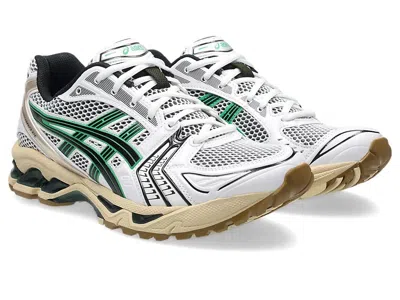 Asics Heritage Running Silhouette Gel-kayano 14 Sneakers In Green
