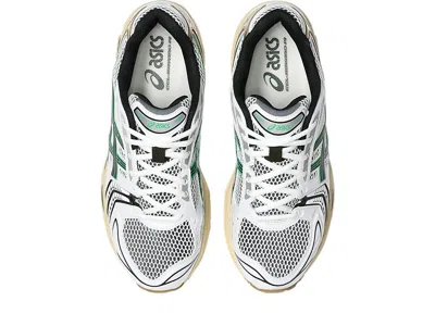 Asics Heritage Running Silhouette Gel-kayano 14 Sneakers In Green