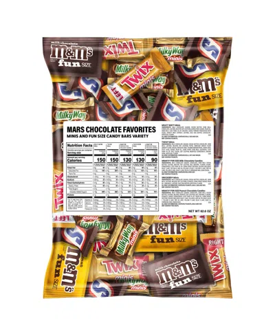Mars Chocolate Favorites Minis Size Candy Bars Assorted Variety Mix Bag ...