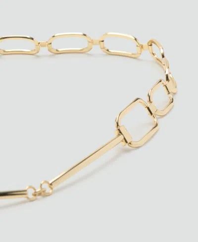 Mango Chain Belt In Gold