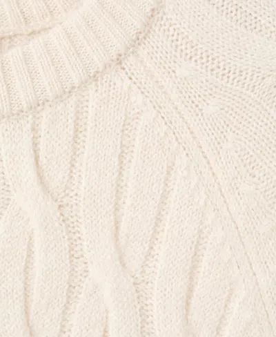 Mango Men's Cable-knit Sweater In Neutral