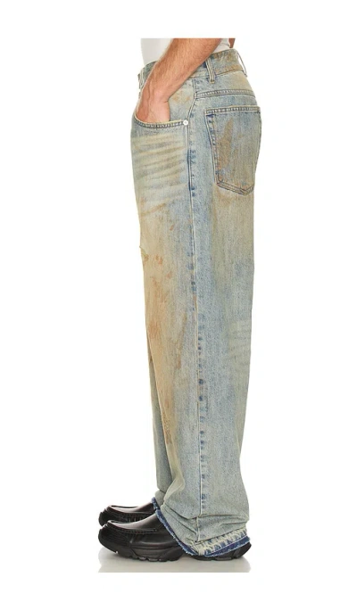 We11 Done Denim Pants In Blue
