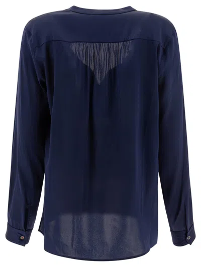 Fit Isabel Marant Romane Wool Pullover In Blue
