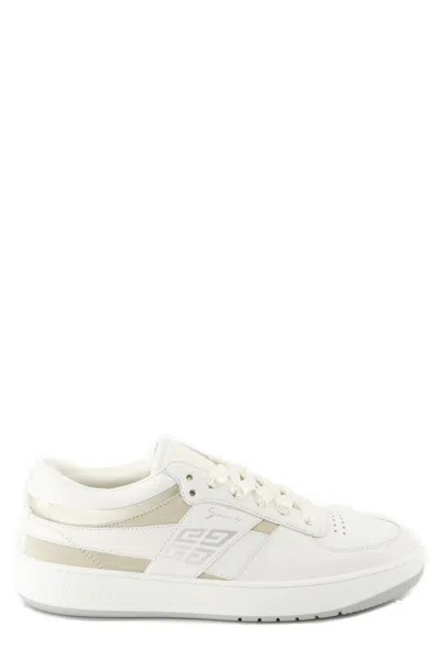 Givenchy Multicolor Leather And Suede G Move Sneakers In White