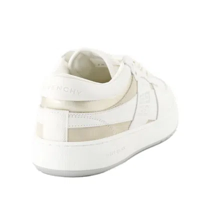 Givenchy Multicolor Leather And Suede G Move Sneakers In White