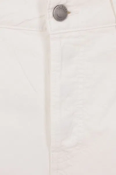 Haikure Becky Cotton And Linen-blend Twill Shorts In White