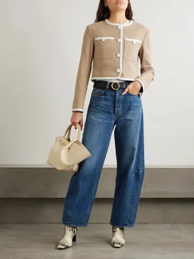 Veronica Beard Button Casual Jacket In Brown