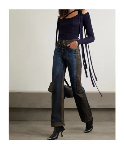 Y/project High-waisted Jeans In Multi