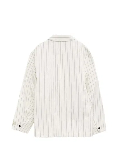 Jacquemus Dimanche Striped Jacket In Multi