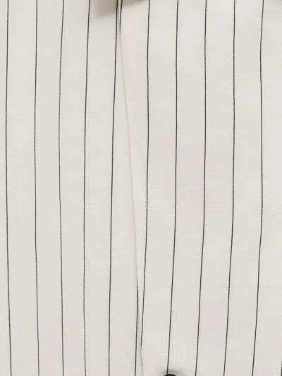 Jacquemus Dimanche Striped Jacket In Multi