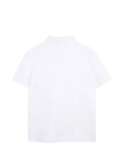 Givenchy Kids Polo Maniche Corte In White