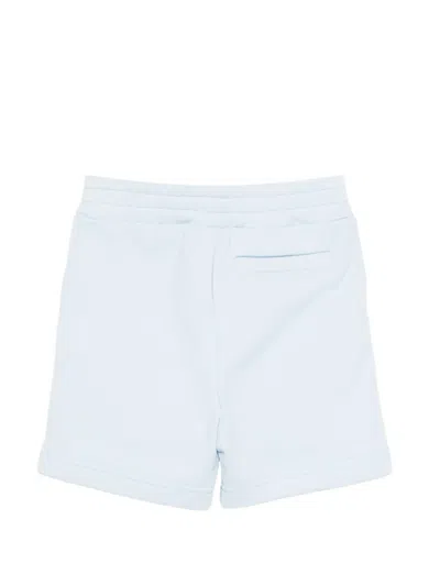 Givenchy Logo-print Shorts In Blue