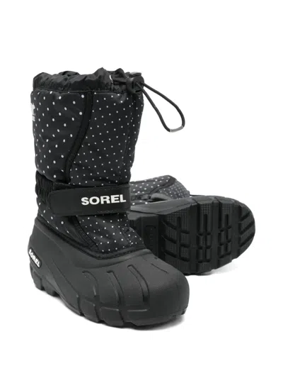 Sorel Polka-dot Strap Boots In Multi
