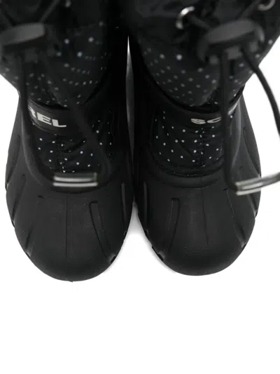 Sorel Polka-dot Strap Boots In Multi