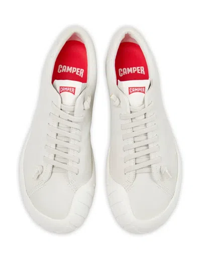 Camper Peu Touring Lace-up Sneakers In White