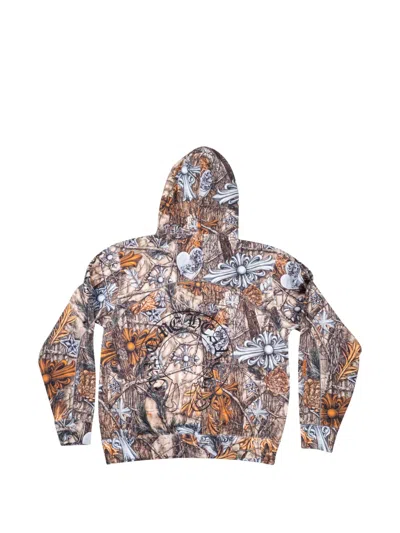 Chrome Hearts Patternedhoodie In Multi