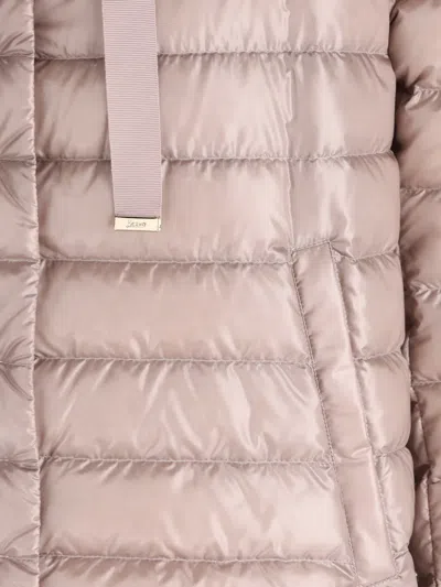 Herno Hooded Quilted Jacket In Multi