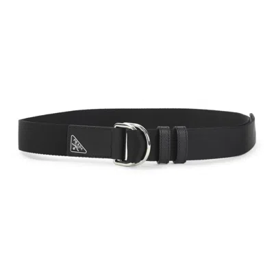 Prada Polyamide Belt In Black