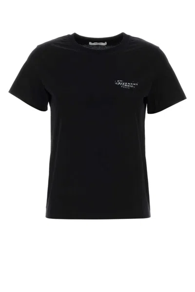 Givenchy Logo T-shirt In Black