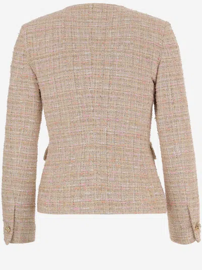 Tagliatore Button Flap-pocket Jacket In Neutral
